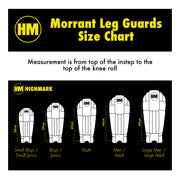 MORRANT ULTRALITE Batting Leg Guards [Small Junior - Large Adult Sizes] - Highmark Cricket