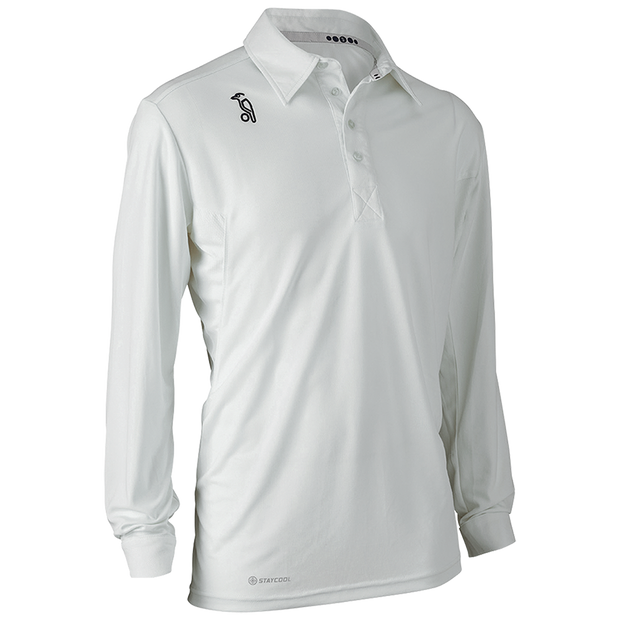 KOOKABURRA KB Pro Active Long Sleeve Shirt - Junior [SIZE 6 - 16] - Highmark Cricket
