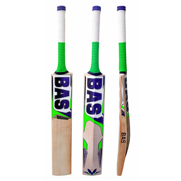 BAS Blaster 300 Grade 4 English Willow Cricket Bat - Short Handle - Highmark Cricket