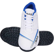 BAS Cricket Shoes - Blue Camo Rubber Spike - Highmark Cricket