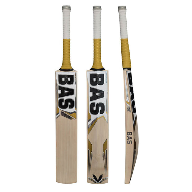 BAS Player Superlight Grade 2 English Willow Cricket Bat - Short Handle - Highmark Cricket