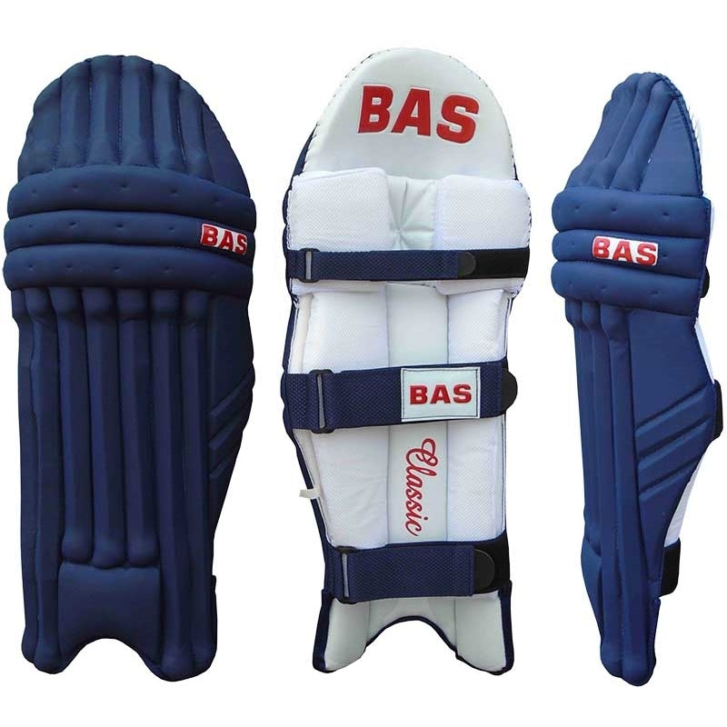 BAS VINTAGE CLASSIC Coloured Batting Leg Guards [Adult Size] - Highmark Cricket
