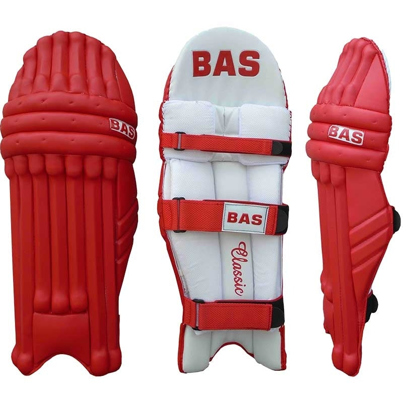 BAS VINTAGE CLASSIC Coloured Batting Leg Guards [Adult Size] - Highmark Cricket