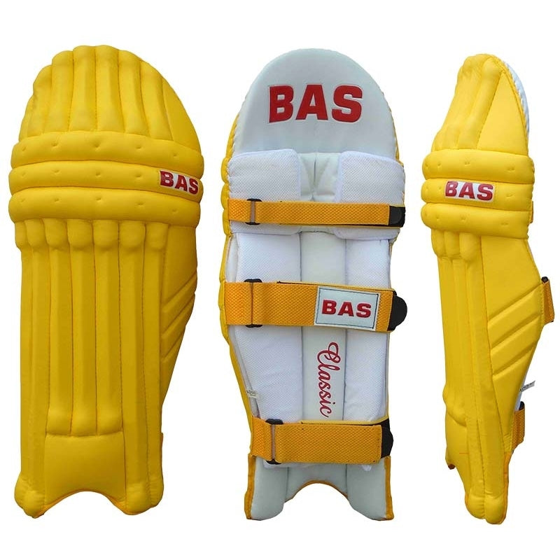 BAS VINTAGE CLASSIC Coloured Batting Leg Guards [Adult Size] - Highmark Cricket