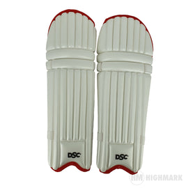 DSC Moulded Batting Leg Guards - Junior - Highmark Cricket