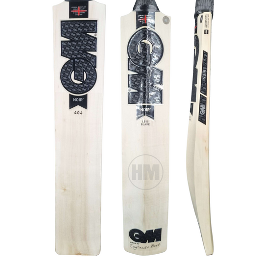 GUNN & MOORE GM NOIR DXM 404 L555 Grade 3 EW Cricket Bat - Highmark Cricket