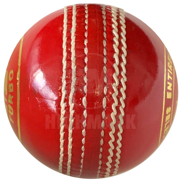Highmark Turbo 4PC Leather Cricket Ball - Highmark Cricket