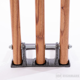 HM SPRING BACK Stumps [Wood or Metal] - Highmark Cricket
