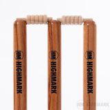 HM SPRING BACK Stumps [Wood or Metal] - Highmark Cricket