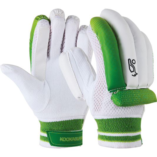 KOOKABURRA Kahuna Pro 9.0 Batting Gloves '21 [XS Junior - Youth Sizes] - Highmark Cricket