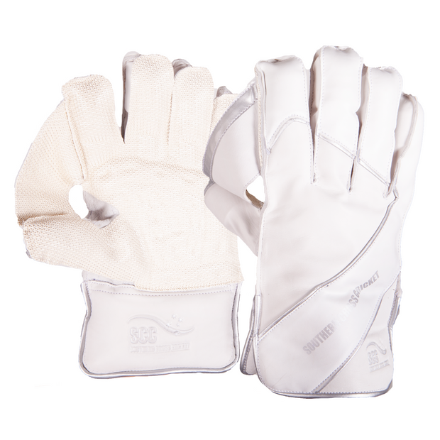 SCC PLAYERS Wicket Keeping Gloves [Adult Size] - Highmark Cricket