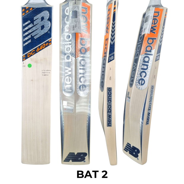 NEW BALANCE DC640+ Grade 3 English Willow Cricket Bat [EOL] - Highmark Cricket