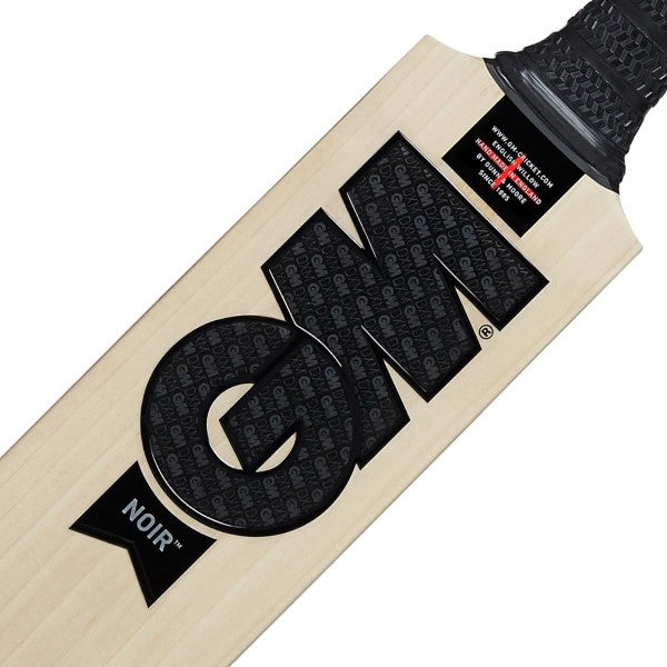 GUNN & MOORE GM NOIR L555 DXM 606 Grade 3 EW Cricket Bat - Senior Size - Highmark Cricket