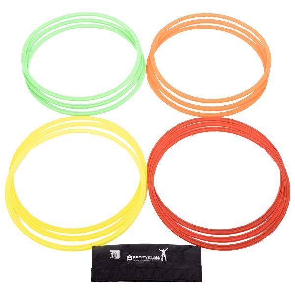 PFG Speed & Agility Rings (Set of 12 rings) with Carry Strap - Highmark Cricket