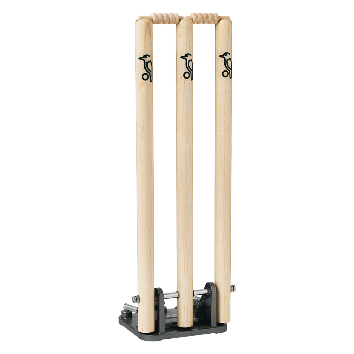 KOOKABURRA Spring Back Stumps - Natural Finish - Highmark Cricket