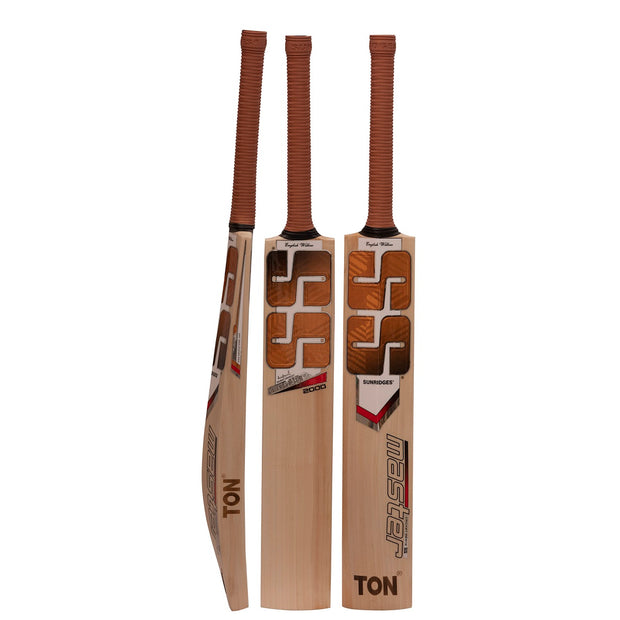 SS MASTER 2000 Grade 3 English Willow Cricket Bat - Short Handle - Highmark Cricket