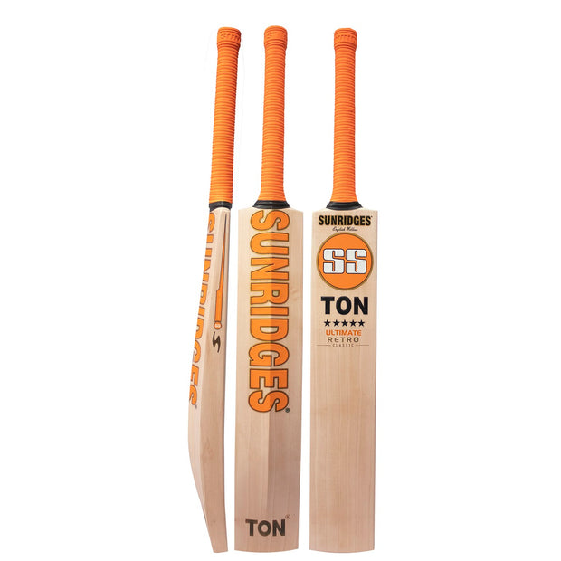 SS TON Ultimate Retro Classic Grade 5 EW Cricket Bat - Highmark Cricket