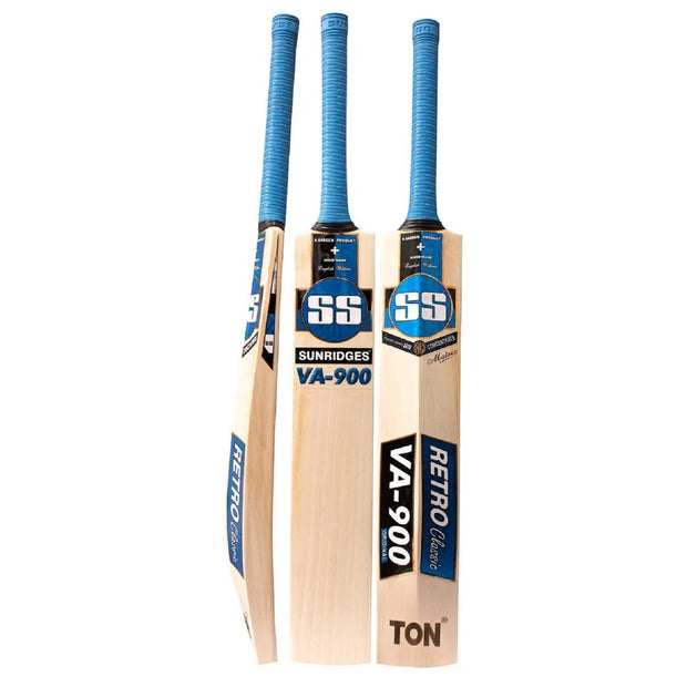 SS VA-900 RETRO Matrix Grade 4 English Willow Cricket Bat - Short Handle - Highmark Cricket