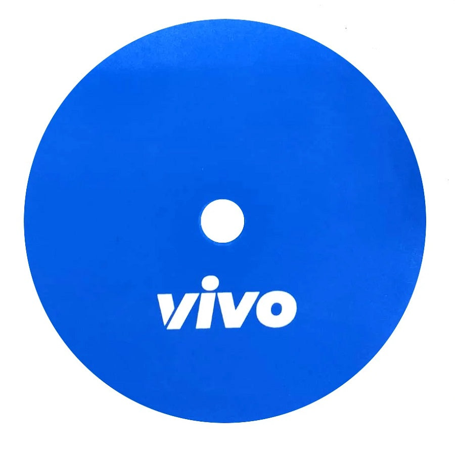VIVO Round Flat Markers with a Carry Holder (10 pcs) - Highmark Cricket