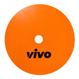 VIVO Round Flat Markers with a Carry Holder (10 pcs) - Highmark Cricket