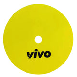 VIVO Round Flat Markers with a Carry Holder (10 pcs) - Highmark Cricket